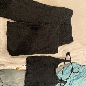 Skims Cozy Knit Pant(S/M) and Cozy Knit Tank(L/XL)